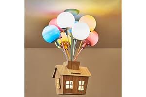 ‎BOBOPAI Dziecięce Lampy Sufitowe, Nowoczesne Drewniane Żyrandole, Balonowe Lampy Dla Dzieci, Lampy Wiszące, Lampy Wiszące, Lampy Sufitowe, Sypialnia Dziecięca, Sypialnie, Klasy, Salony