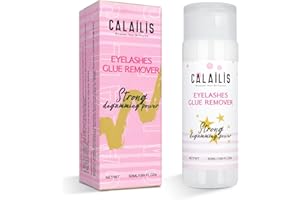 ‎CALAILIS Calais Wimpernverlängerungs-Entferner, Wimpernkleber-Entferner, sanfter nicht reizender Wimpernentferner für Wimpernverlängerungen, empfindliche Augen, Wasser und Öl, 50 ml