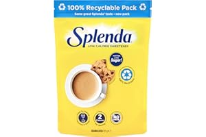 SPLENDA No Calorie Sweetener Granulated Sugar Substitute 125g Pouch