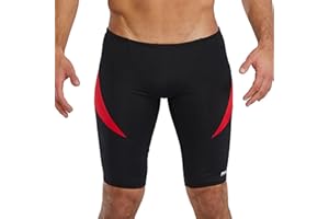 TYR Men's Hexa Curve Splice Jammer Swimsuit Swim Trunks