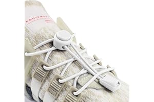 INMAKER Sznurowadła bez wiązania dla dorosłych i dzieci, elastyczne sznurowadła do butów sportowych, okrągłe sznurowadła