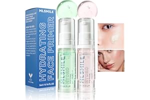 DENESTUP 2 primer Hydro Grip Primer, Face Makeup Primer for Soothing & Idrating Makeup Primer for Fighting Blemishes, Neutralizing Uneven Skin Tones & Brightening Complexion, Vegan & Cruelty-free