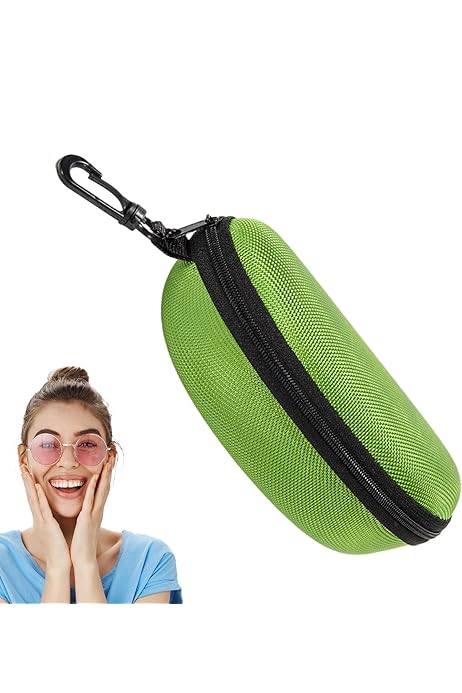 Etui A Lunette Grande Trousse Semi-Rigide En Eva Avec Double