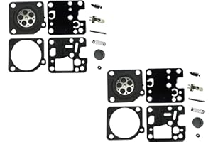 C·T·S Vergaserreparatur/Umbaukit ersetzt ZAMA RB-188 für Echo GT200 GT201 GT225 SRM200 SRM230 Trimmer HC-160 HC-180 HC-200 Heckenschere PB-251 Gebläse (2 Stück)