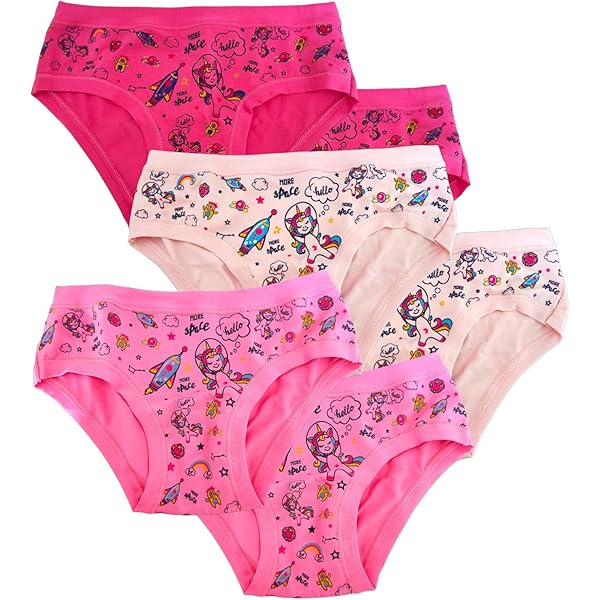 5 Mutandine Bambina LadyC - Cotone Morbido Con Fantasie Colorate - Foto 11