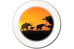 Advanta Group Elephants Silhouette Car or Van Permit Holder/Tax Disc Holder