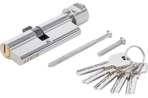 BGS DO IT YOURSELF BGS Diy 85280 | Cilindro de cierre de seguridad | con pomo | 80 mm