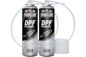 Finish Line Diesel Particulate Filter Cleaner, 500ml, Professional DPF and EGR System Cleaner, Made in Britain, Pack of 2