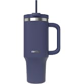 Contigo 1200 ml Thermo Bottle with Handle and Straw, Idigo | Capacity 1200 ml, THERMALOCK insulation, keeps drinks cold up to