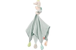 Fehn 054064 Doudou Hippocampe avec Adorable Figurine à Câliner, Saisir et Aimer - Pour Bébés dès 0 Mois - Taille 42 cm