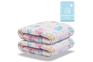 LittleForBig 5500-5800 ml Erwachsenen Gedruckten Windeln 2 Stück - Vintage Baby (M)