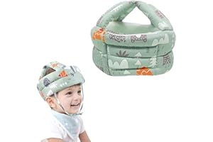 Chapeau Anti-Collision pour Bébé,Bébé Head Protector,Casque Bebe Antichoc Protection Bebe，pour l'enfant qui apprend à marcher et à ramper