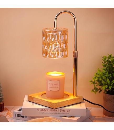 Lampada Scaldacandele Con Dimmer E Timer | Per Candele In Vaso | Regolabile In Altezza | 2 Lampadine Incluse - Foto 6