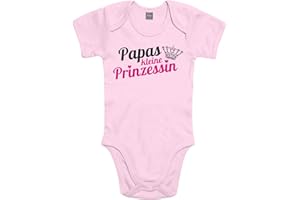 Shirtoo Supersüßer Baby Body Strampler Papas kleine Prinzessin für Mädchen als Geschenk zur Geburt/Erstausstattung