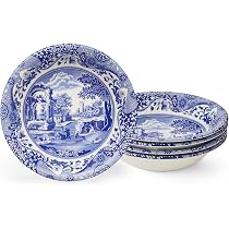 Piatto Portata 21cm Piatto Per Sottaceti Spode Blu Italiano 21 Cm - Porcellana Fine, Microonde E Lavastoviglie Safe Piatto Spode Blue Italian - 9