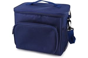 CHUER Borsa Termica 10 Litri Borse Frigo Isoterma Grande capacità Borsa Termica Pranzo per Campeggio Picnic Tutti i Giorni Barbecue Scuola e Ufficio