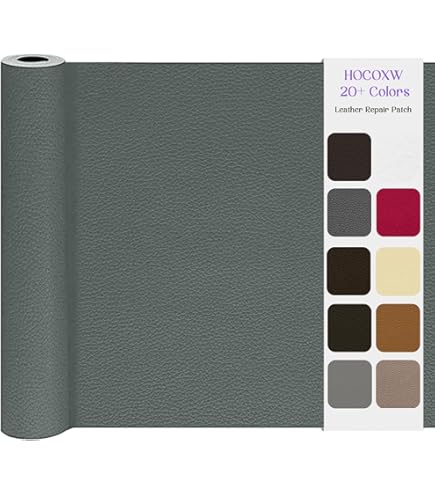Pelle Adesiva Per Riparazioni 30x200cm - Toppa Autoadesiva Per Divani, Sedili Auto, Mobili In Pelle (Marrone Scuro)