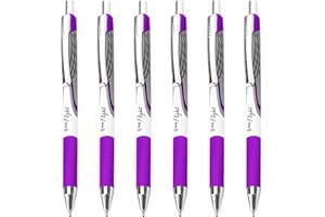 Zebra Classic Z-Grip Flight Ballpoint Pens - 1.2mm - Purple - Pack of 6