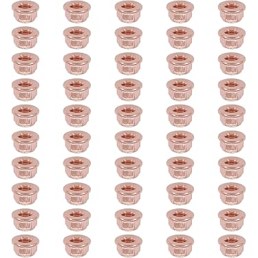 100x Kupfermutter Thermagmutter M8 SW12 DIN14440 CU Krümmer Auspuff Muttern uni 100x Kupfermutter Thermagmutter M8 SW12 DIN14440 CU Krümmer Auspuff Muttern uni