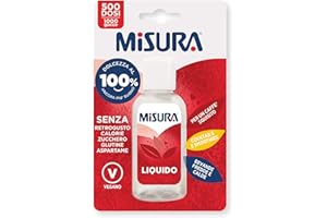 MERISANT Misura Dolcificante Liquido Zero Calorie, Senza Glutine, Dolcificante Vegano, Confezione Apri e Chiudi Portatile, 55ml