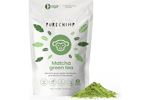 Matcha pulver av grönt té 100g av PureChimp