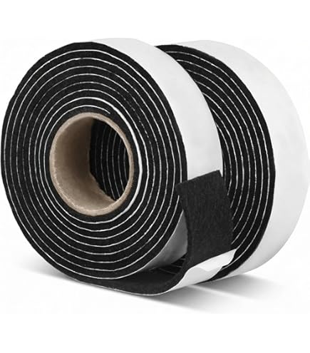 Adsamm® / 28 x zelfklevende viltglijders/Bruin / 20x30 mm/Rechthoekig