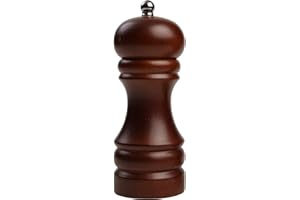 T&G Classic Capstan Hevea Pfeffermühle, Holz, Dark Stained Hevea, 15 cm