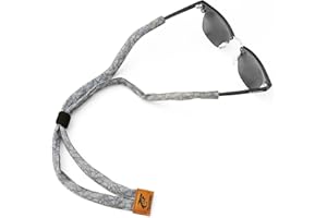 Pilotfish Premium Cotton Eyewear Retainer Sunglass Strap - Multiple Design Options - Soft & Durable Sunglass Holder