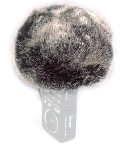 Parabrezza Microfono Antivento Per Tascam DR-100 MKII - Peluche, Per Registrazione Esterna - Foto 3