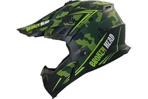 Broken Head Squadron Rebelution - MX Motocross-Helm - Quad-Helm - Sumo-Helm - Motorradhelm Camouflage