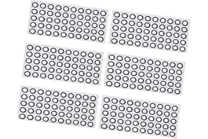 WALFRONT 1000PCS Marcatore per Scansione 3D 6mm Marcatore per Scansione 3D per Scanner 3D Marcatori a Riflessione Diffusa Marcatori Ad Alta Riflessione Pellicola Riflettente PET Punti di