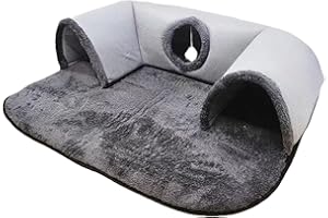 YUTNGYNG Foldable Cats Activity Play Tunnel Heavy Duty Polyester Construction Encourages Natural Curiosity And Noise Reducing Cats