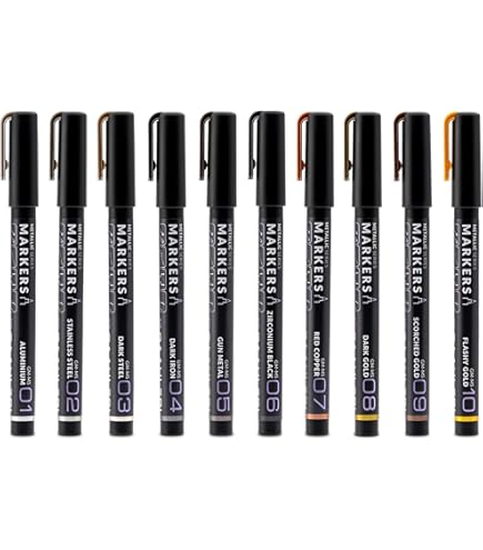 Gaahleri Kaleido Auto - Juego de 24 colores – Kit de pintura acrílica a base de agua para modelos de coche, Gundam, Mecha, prediluida, alto brillo, secado rápido, con más fino y