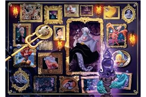 Ravensburger 12000039 - Villainous: Ursula - pussel 1000 bitar - pussel för vuxna och barn från 14 år och uppåt, Disney pusse