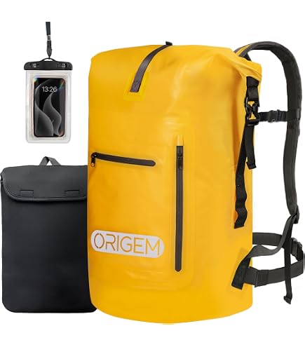 Zaino Da Pesca Impermeabile Savage Gear WP Rollup 40L - Chiusura Roll-up, PVC 500D, Cinghie Ergonomiche, Per Escursionismo E Outdoor