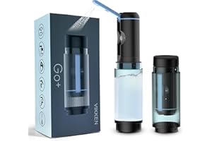 VIKKEN® 300ml Go+ max Portable Travel Bidet USB-Type C Electric Rechargeable Mobile Handheld Water Sprayer Personal Hygiene Self Care for Women & Men