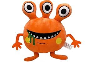 BENOLLS Garten of Ban Plush Toys,Plush,Garden of Ban3 Plushies,Stuffed Animal Plush Doll for Fans and Kids,Orange