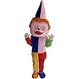 BookMyCostume Joker Clown Circus Cartoon Mascot Costume For Theme Birthday Party & Events | Adults | Full Size Adults
