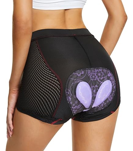 Women's Cycling Underwear 3D Padded Bike Shorts Lightweight Quick