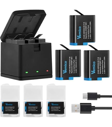 Coperchio Batteria Laterale Per GoPro Hero 8 - Con Porta Type-C, Ricarica Senza Rimuovere - Accessorio Replacement - Foto 2