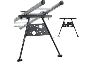 Harrms Stegstabilisator, justerbar tak- och takränne-avståndshållare 50–75 cm, stegstabilisator med verktygsfack, 136 kg kapacitet, halkfria gummifötter för ultimat säkerhet