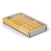 Plano &Uuml;niseks Yetişkin Edge Flex 3700M Tackle Storage Box, Sarı/Gri