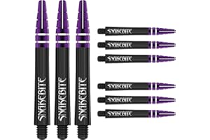 RED DRAGON Peter Wright Snakebite Nitrotech - 2 set per confezione (6 steli in totale)