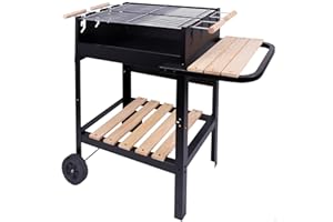 Barbecue au charbon de bois portable Aktive double grill