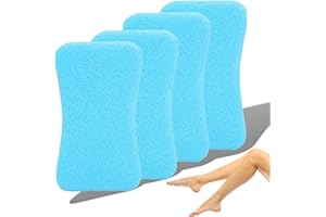 ‎FILFEEL Pumeks do stóp - 4 sztuki Pielęgnacja stóp Peeling z kamienia do usuwania kalusa Usuwanie twardej skóry Pedicure Scrubber (niebieski)