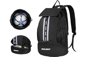 ‎EULANT EULANT Verbessert Fußball Rucksack mit Schuhfach, Multifunktionsrucksack mit bodenfach, Wasserdichter Sporttaschen für Basketball Schwimmen Camping Training Strand Yoga,Trockene Nassabscheidung