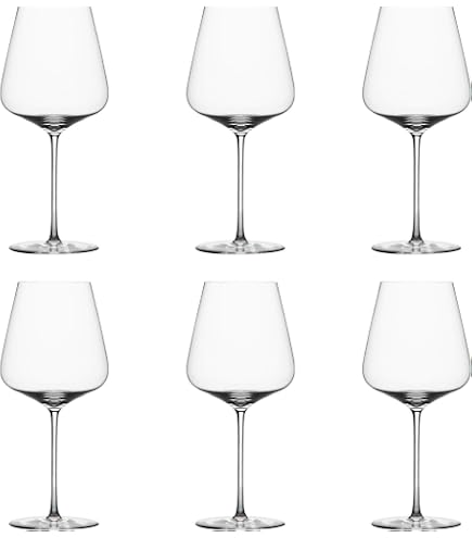 Coppia Bicchieri Da Vino Denk Art In Confezione Regalo - Perfetti Per Rossi Strutturati