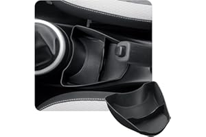 CDEFG Compatible avec Renault Twingo 3 2014-2023 2024 Console centrale Organisateur de console centrale Plateau Boîte à gants Twingo III Accessoires