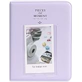 Instax Mini Film Uyumlu 64'l&uuml; Lila PVC Alb&uuml;m