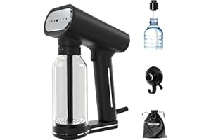 SteamOne - Steamer Vapore 2000 W 30 g/min Karl XL EUXL400B - Ferro portatile Autonomia 27 min (400 ml) - Elimina il 99,99% di impurità - Pronto in 30s - Tutto tessuto